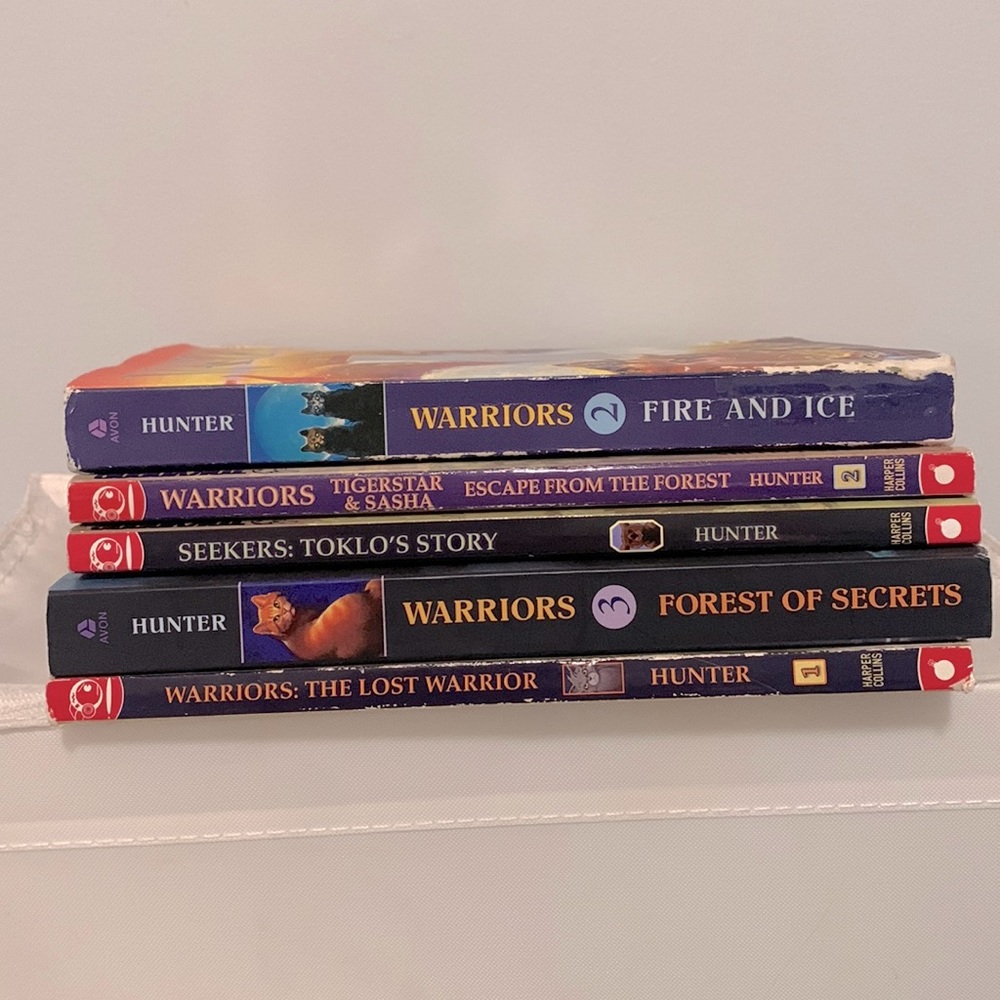 5 Warriors Books